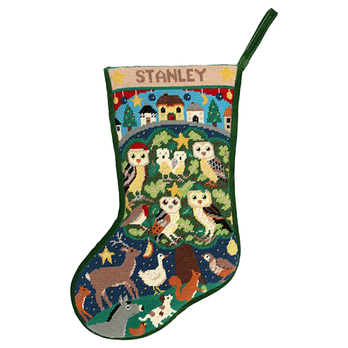 Do you want to buy an Forest Animals Needlepoint Stocking Kit Jolly Red ?  Make an offer now